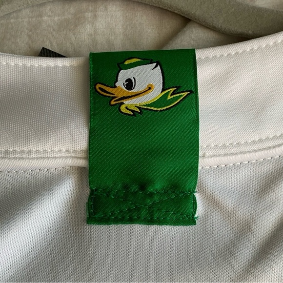 NIKE OREGON DUCKS XXL FOOTBALL JERSEY TEAM ISSUE NWT DB3042-100 WHITE BLANK HTF - Picture 14 of 14